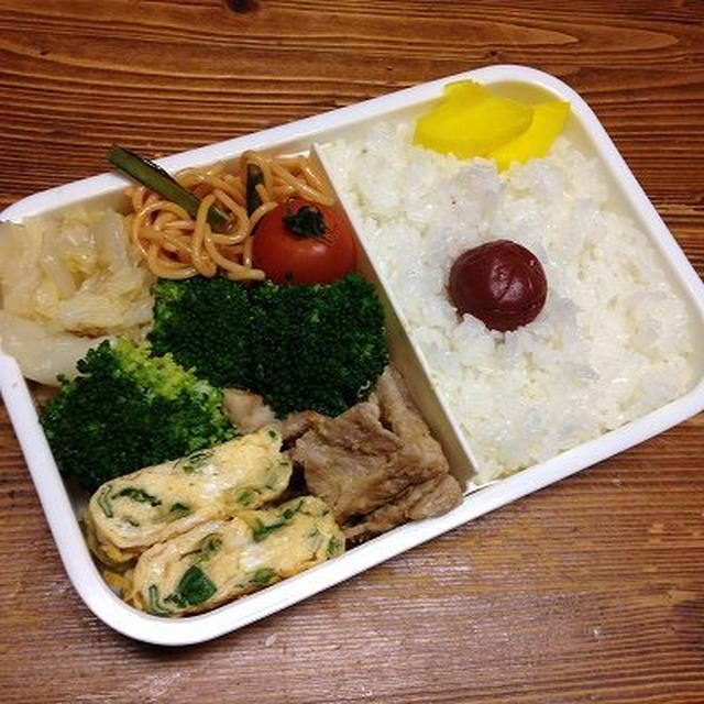 しょうが焼き弁当。大阪湯豆腐の正体。仲良しにゃんこ