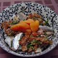 秋刀魚と大葉のたたき丼 柚胡椒だれ明太のせ