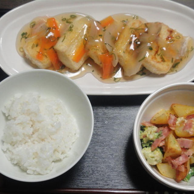 今日の夕食。