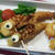 エビフライで鯉のぼり