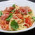 14/07/13　トマトとキムチの冷製パスタ