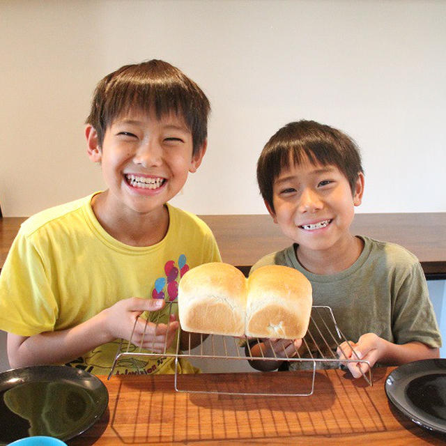 すぐできる！！パウンド型でミルク食パン。
