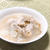 臨時休校中のお昼ご飯に鶏胸肉の茹で汁使って"なんちゃって参鶏湯"