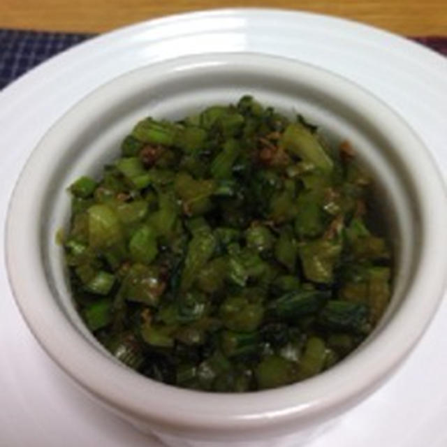 かぶの茎でふりかけ By Tonさん レシピブログ 料理ブログのレシピ満載