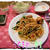 海老とオクラのトマトソースパスタ＆サラダの定食♪最中付き♪