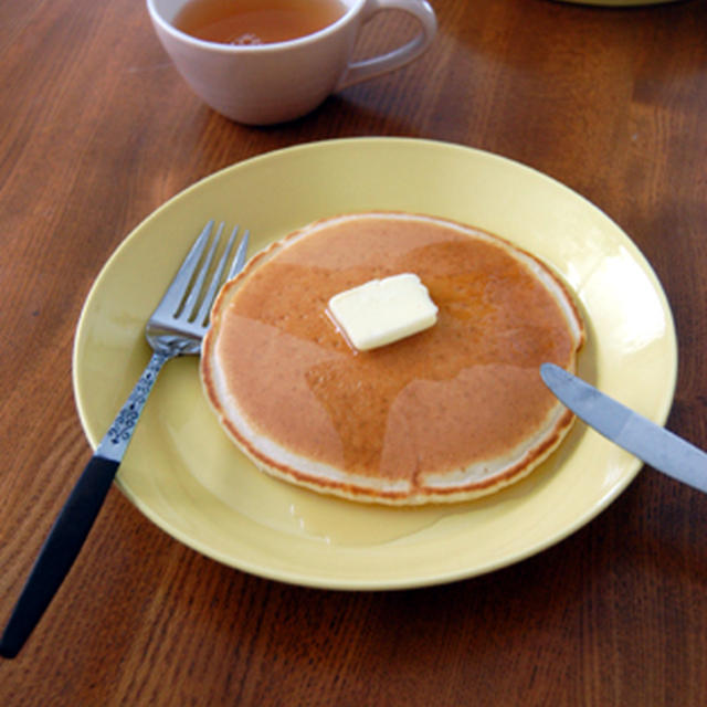 イーストパンケーキと大掃除と梅シロップとざるそばランチ