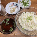 そうめん。糠漬け。梅雨入り