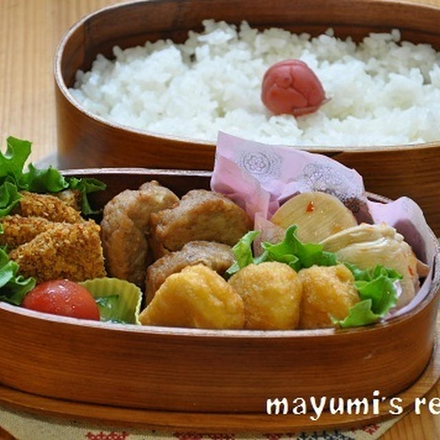 簡単！お弁当レシピ～１０分でできる！鶏のチリソース弁当～