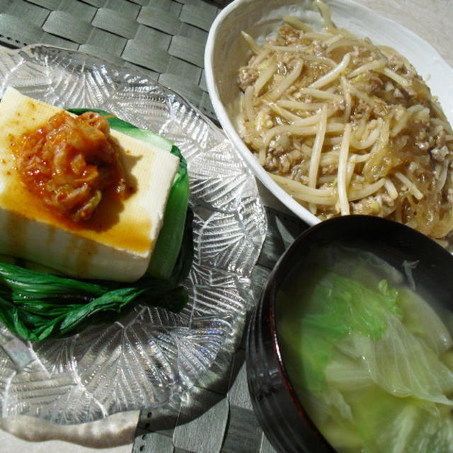 ☆シャキシャキもやしの麻婆春雨☆