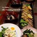 ◆鶏団子と若竹煮でおうちごはん♪～ゆるやか糖質制限♪ by fellowさん