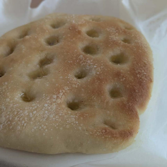 ひさしぶりのフォカッチャ
