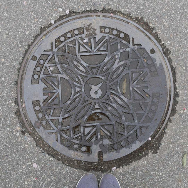 砺波市でマンホールウォッチング♪#最近撮った写真は