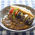 カレーライスと串！チキンカツと素揚げ野菜