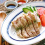 簡単！しっとり！＊塩茹で鶏で海南鶏飯＊