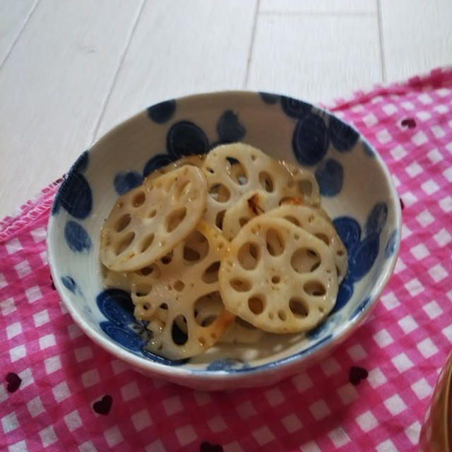 お料理レシピその②★レンコンの中華きんぴら★