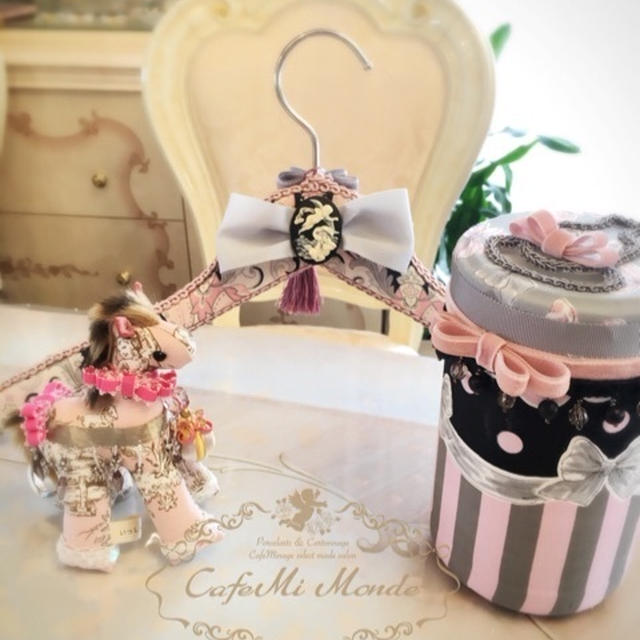 ピンク×グレーとかミニーちゃんとか❤️カフェミナージュ認定講座