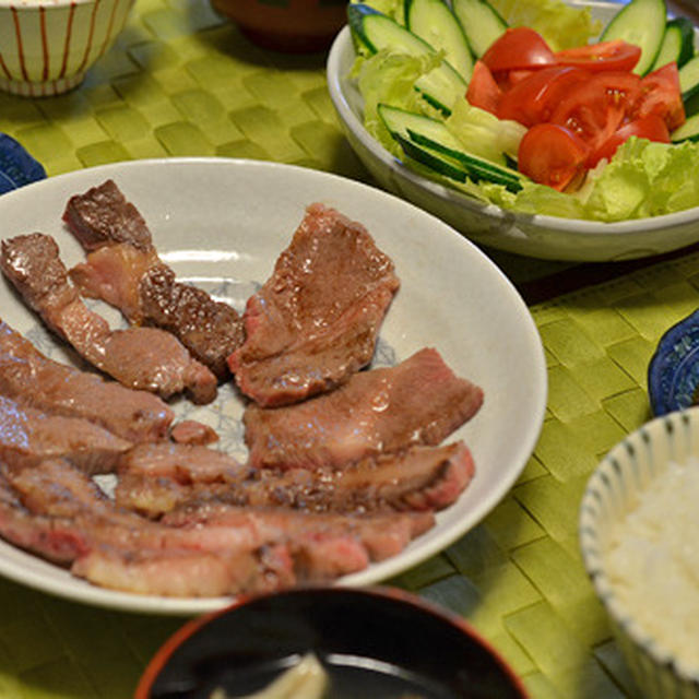 お家でフライパン焼き肉。