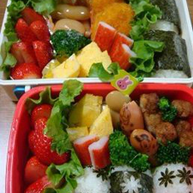 ２０１２年春の運動会のお弁当（今更ですみません！(>_&lt;)