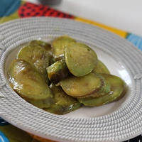 スパイス大使☆彡イタリアン茄子＊タイグリーンのオレンジ＊にんにく炒め☆彡