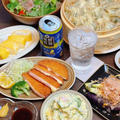 家事終わりに、スイッチオフの一杯♪すっきりおいしい「平日の3%」と蒸し餃子で平日の晩酌タイム♡