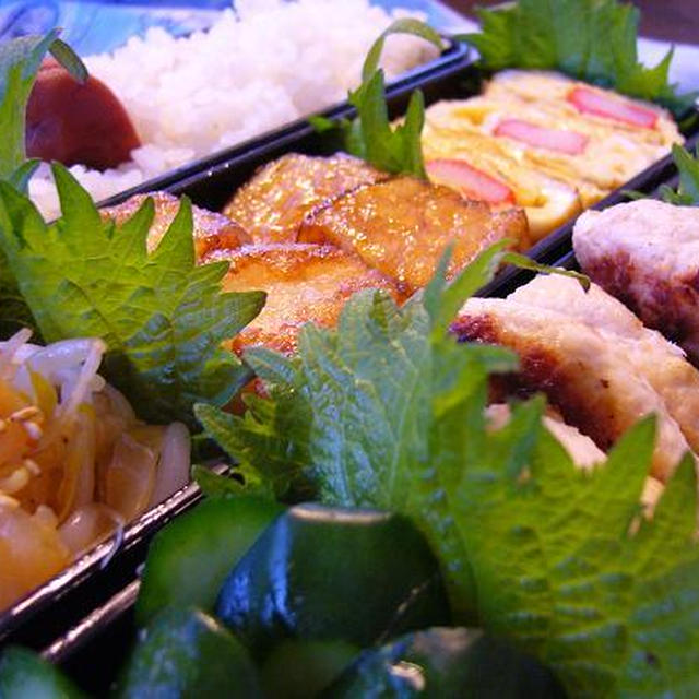 チキンハンバーグ弁当～☆