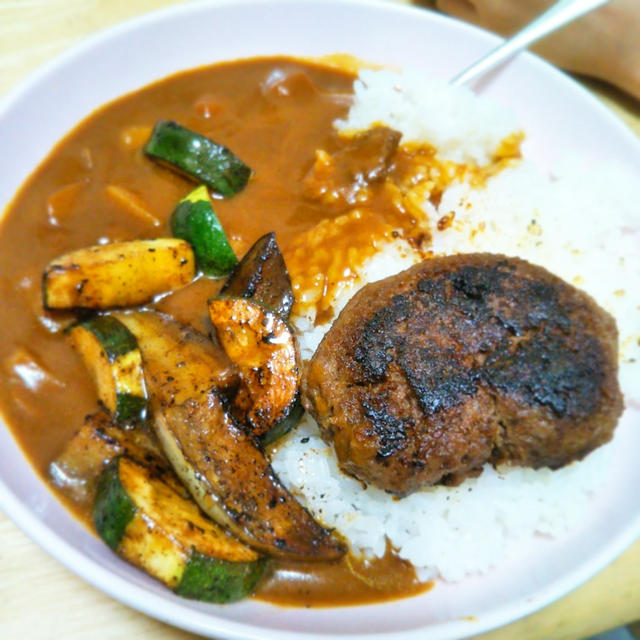 カリパ☆ハンバーグカレーにしたよ