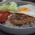 大豆ミートハンバーグのロコモコ丼