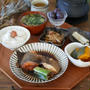 カレイの煮付けと作り置きの晩ごはん
