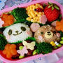 パンダちゃん&クマちゃん弁当