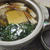 昨日の夕飯(11/26)：ほうれん草鍋