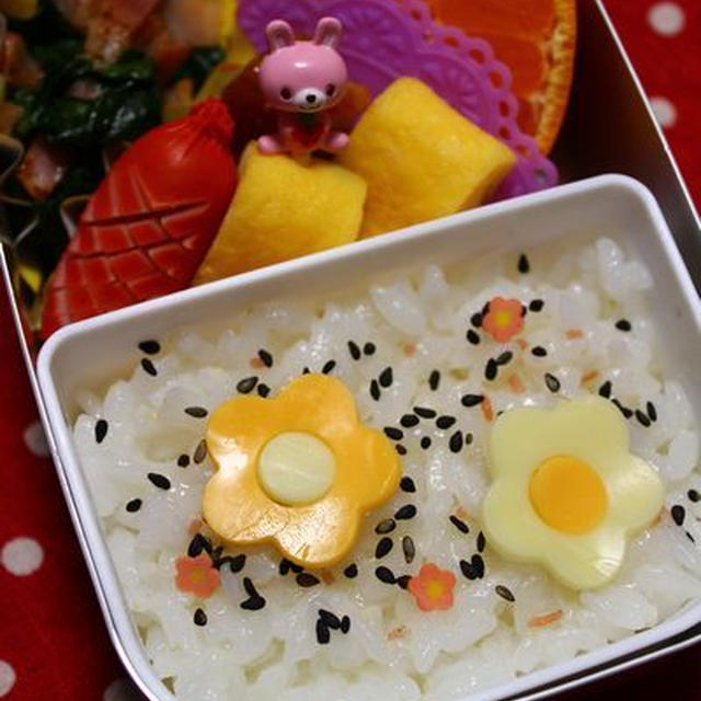 お花畑なお弁当