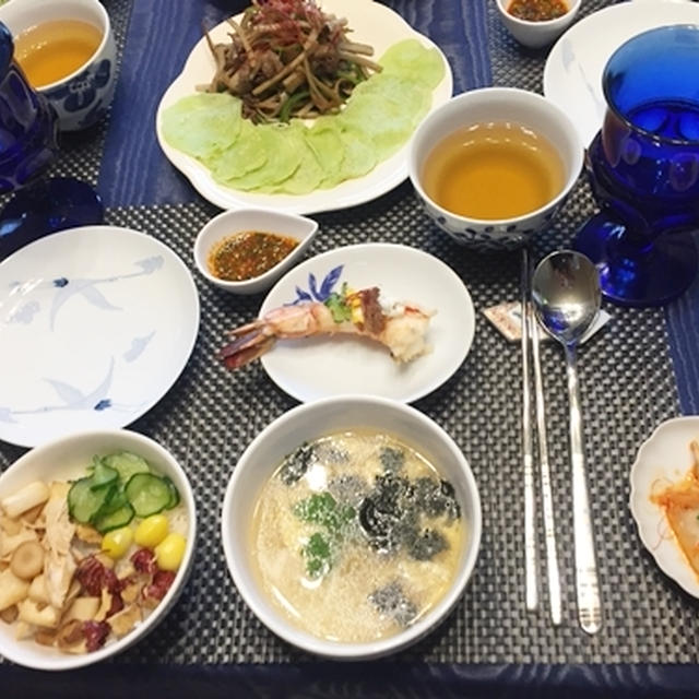 韓国料理レッスンに参加しました。