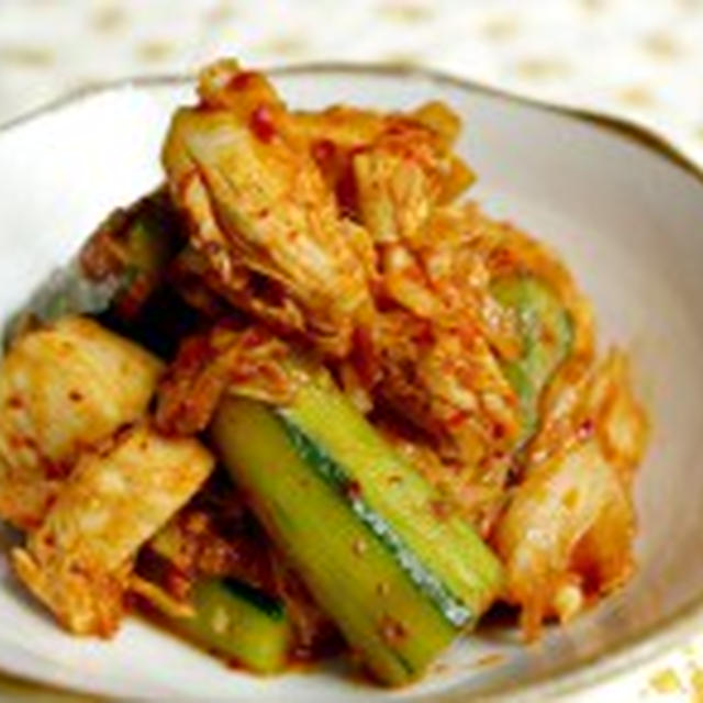 簡単！ 鶏ささみ no キムチ炒め de 男子飯