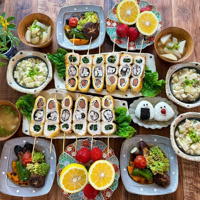 ささみのカラフル串揚げ　〜リラックスパンツのＰＲ〜