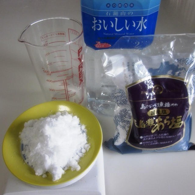 水塩 と 手作り昆布の水塩 By 桃桃さん レシピブログ 料理ブログのレシピ満載