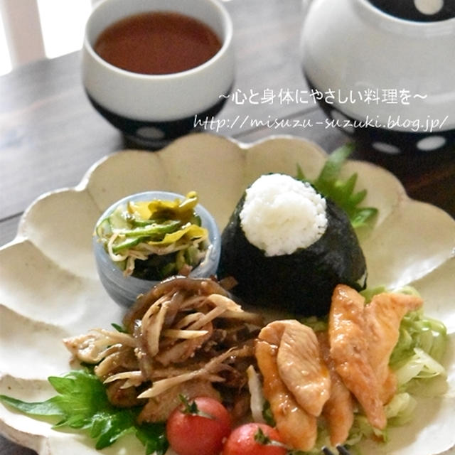 ワンプレート朝ごはんで冷蔵庫がスッキリ