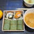 柿の葉寿司の朝ごはん