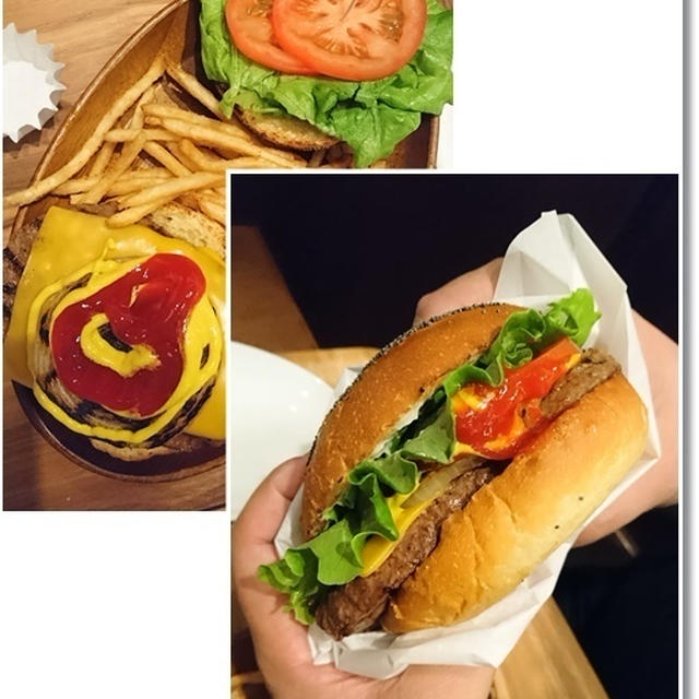 田舎もんにピッタリな田舎者のハンバーガーとパンケーキ(笑)