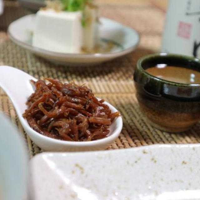 美味しく炊けたイカナゴの釘煮