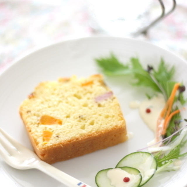 クミン香る　かぼちゃのケーク・サレ