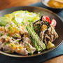 冷しゃぶサラダ蕎麦　、　冷しゃぶを美味しく作るコツ