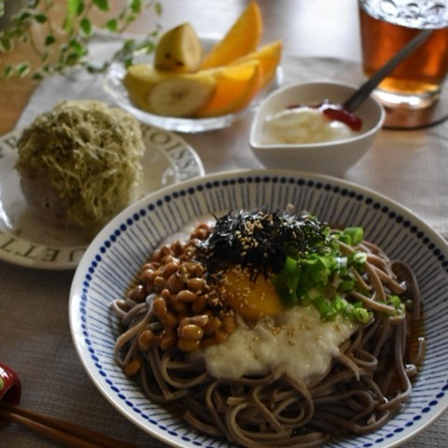 練習前の精一杯な朝ごはん。