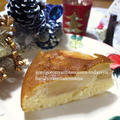 メリークリスマス☆＜スイッチ・ポンでできちゃいます（＾◇＾）ル・レクチェとアップルの簡単ケーキ（ホットケーキミックスと炊飯器で）＞＜チキンの香草照り焼き＞