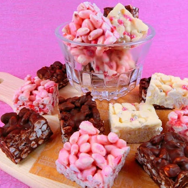ポン菓子で簡単 バレンタインのかわいい手作りひと口チョコの作り方 By 銀木さん レシピブログ 料理ブログのレシピ満載