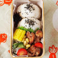 ピリ辛味噌チキン・・お弁当♪