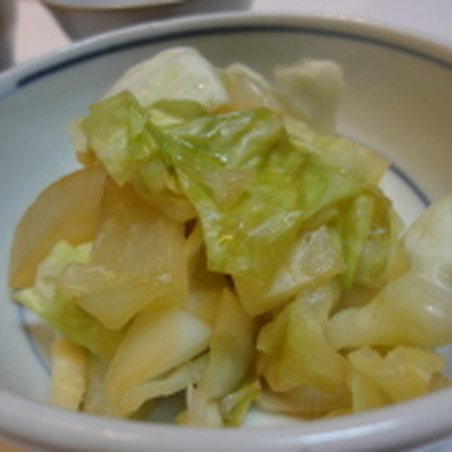 キャベツと大根のかぼす醤油和え