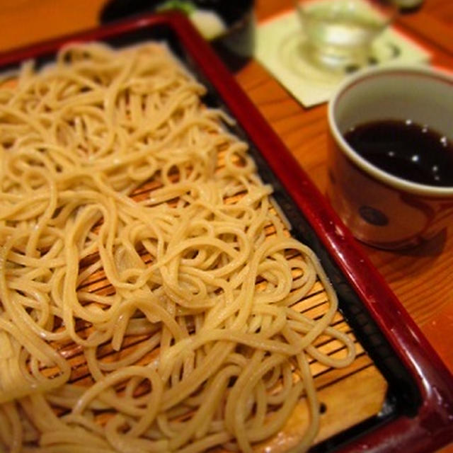 休日・蕎麦屋を楽しむ