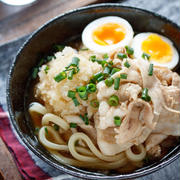 ぶっかけ！おろし冷しゃぶうどん【#簡単 #節約 #スピード #包丁不要 #ランチ】