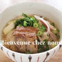 豚の角煮のっけにゅう麺