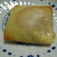 チーズとキノコの包み焼き（レシピ）